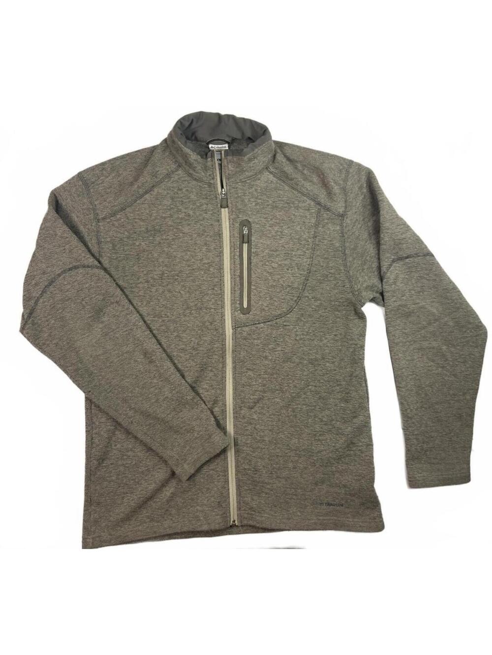 Columbia Titanium Men's Gray Full Zip Jacket Large
